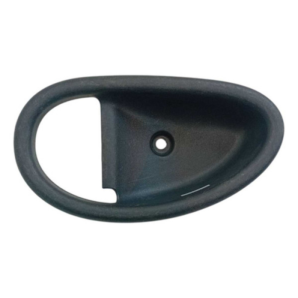 Moldura Maçaneta Interna Lado Esquerdo Palio Siena 96/03 Preto Dianteira/traseira