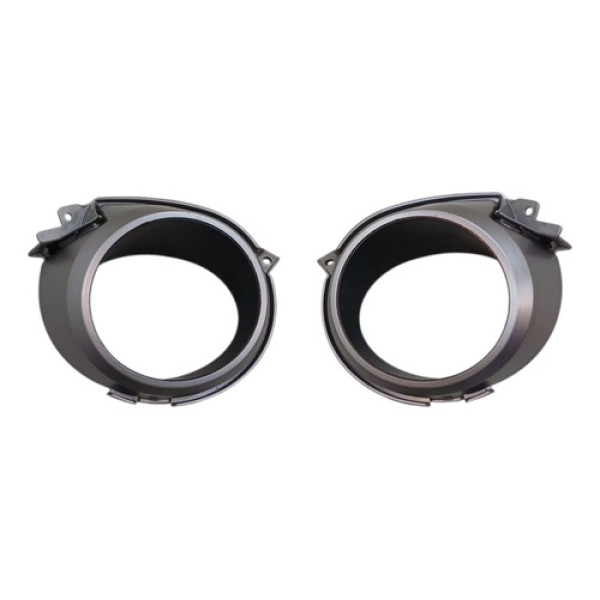 Par Moldura Difusor De Ar Honda Fit 09/14 ( Detalhes ) Cinza Cinza