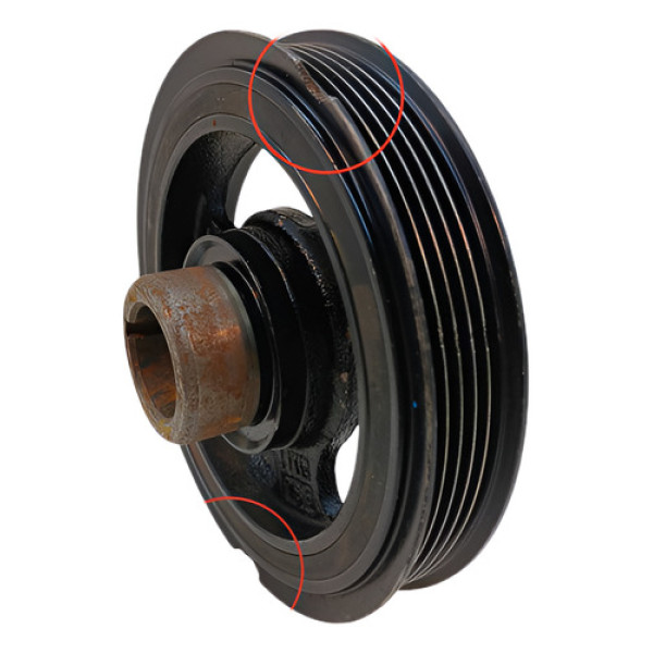 Polia Virabrequim Gm Cruze 1.4 Turbo Com Detalhe 