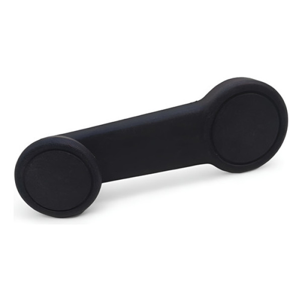 Manivela Abrir Vidro Porta Fiesta Ka Courier Ecosport Preto* Preto