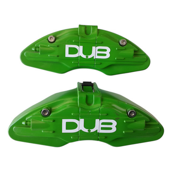Par Capa Pinça De Freio Esportiva Dub Universal Verde Verde