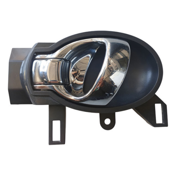 Maçaneta Interna Traseira Esquerda Nissan March 12/20 Preto Preto