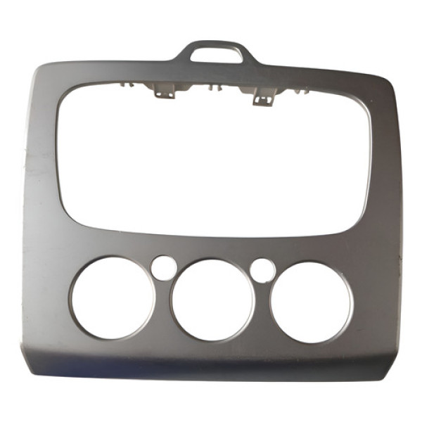 Moldura Painel Central Ford Focus 09/13 Prata