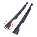 Par Spoiler Lateral Tracker 2021 Original (detalhes) Preto