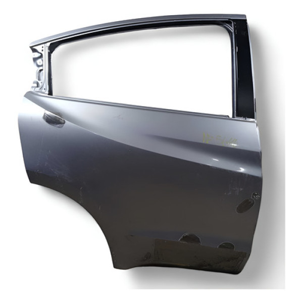 Porta Traseira Direita  Recuperada Honda Hrv 2016*19 Cinza Direita Traseira