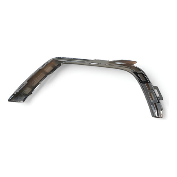 Moldura Farol Milha Jeep Compass Cromado Lado/esq 53283062lh Prateado Esquerdo