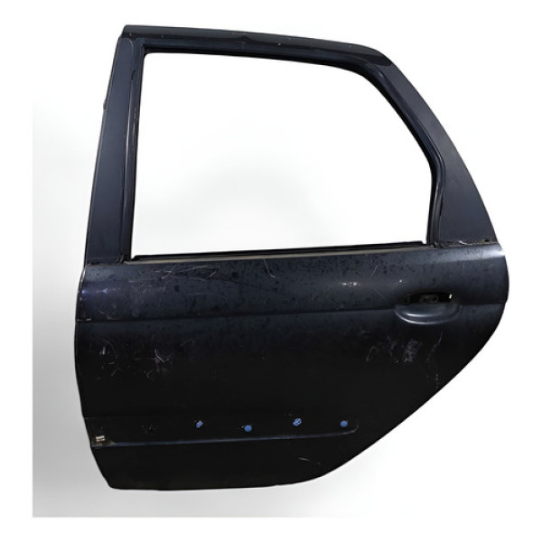 Porta Traseira Esquerda Senic 2006 Preto Traseira Esquerda
