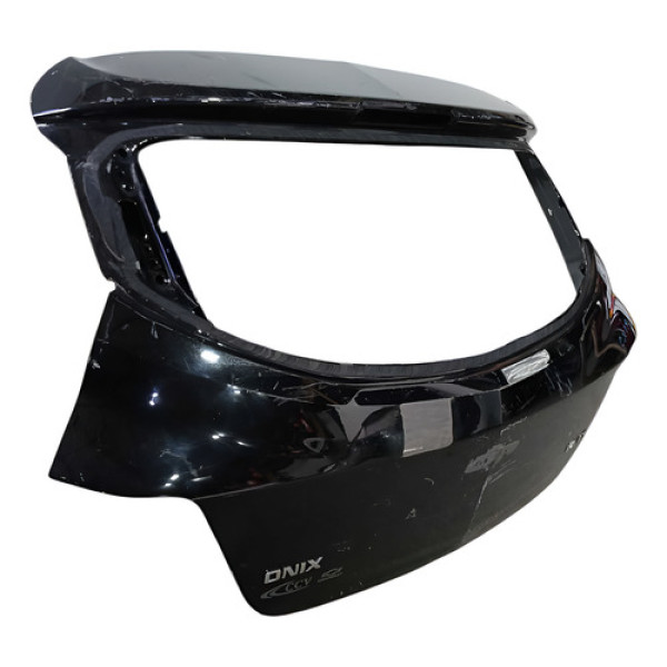 Tampa Traseira Chevrolet Onix Lt (recuperavel)com Avaria Preto