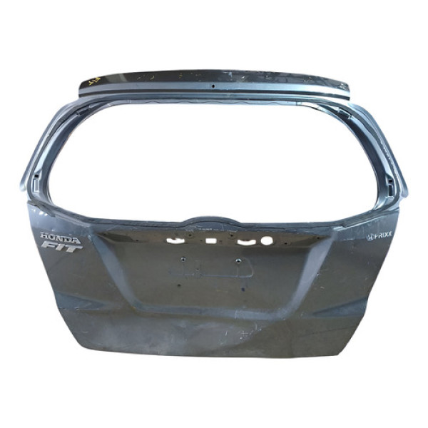 Tampa Traseira Porta Malas Honda Fit 2017 Prateado