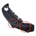 Spoiler Parachoque Dianteiro Tracker 21 A 23 C/detalhes Preto