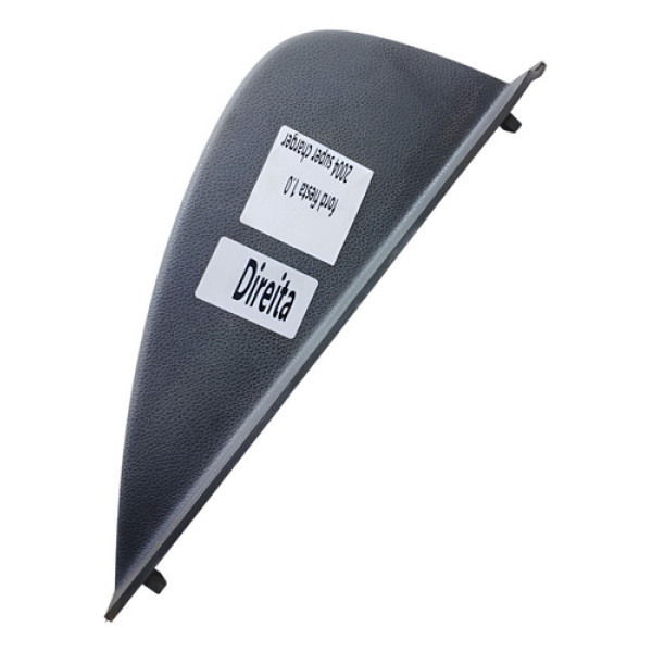 Acabamento Direito Painel Ford Fiesta 2004 - Cinza