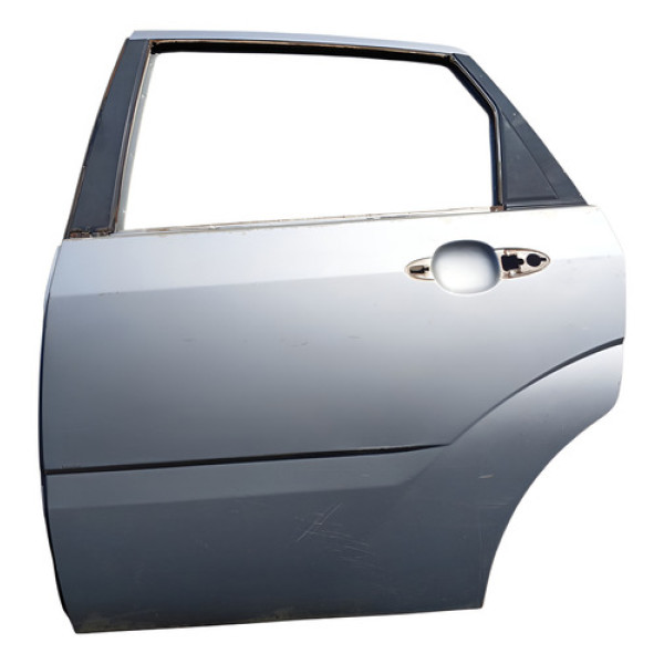 Porta Traseira Esquerda Ford Focus 2006 Cinza Traseira Esquerdo