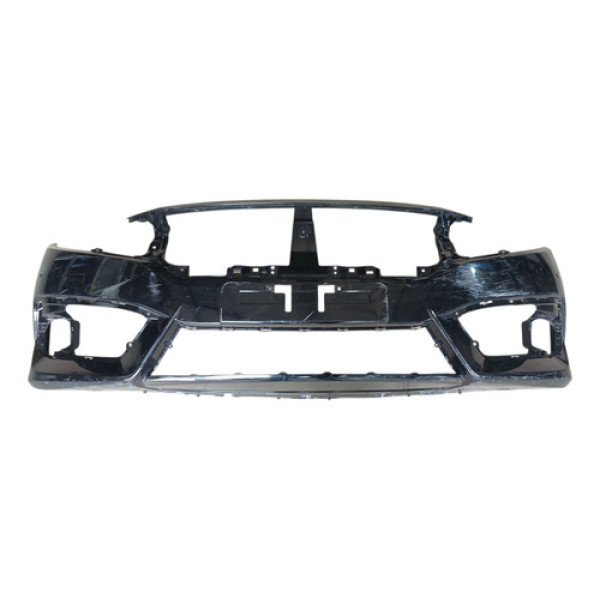 Parachoque Dianteiro Honda Civic 17/20 Recuperavel  C/riscos Preto
