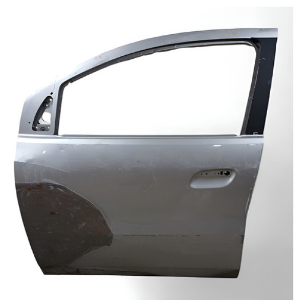 Porta Dianteira Esquerdo Recuperada  Spin 2013 Dianteira Esquerda Prateado