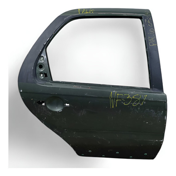 Porta Traseira Direita Recuperavel Palio  2009/2014 Chumbo Direita Traseira