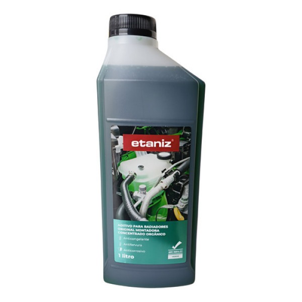 Aditivo Radiador Original Concentrado Orgânico  1l Etaniz  - Verde