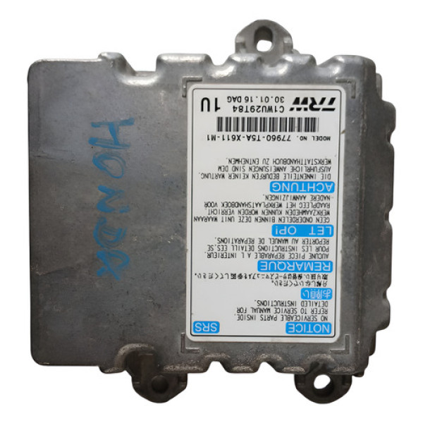 Módulo Conforto Honda City Fit 1.5 2015/2019 Cinza