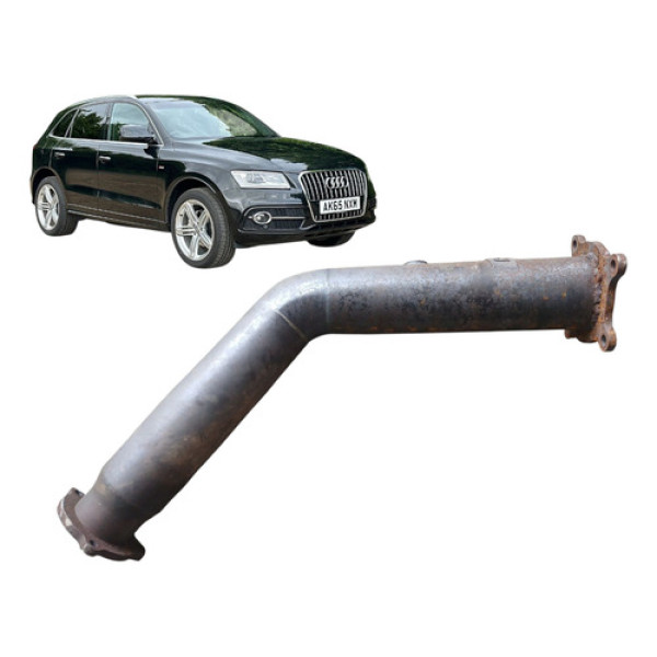 Downpipe Audi Q5 Tfsi 2.0 2015 2,5 Polegadas Cinza Cinza